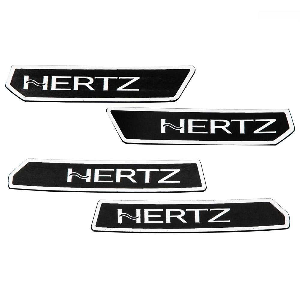 HogBadge Hertz Logo Kit for 2023.5-2024 Road Glide CVO Front & Rear Speaker Grilles