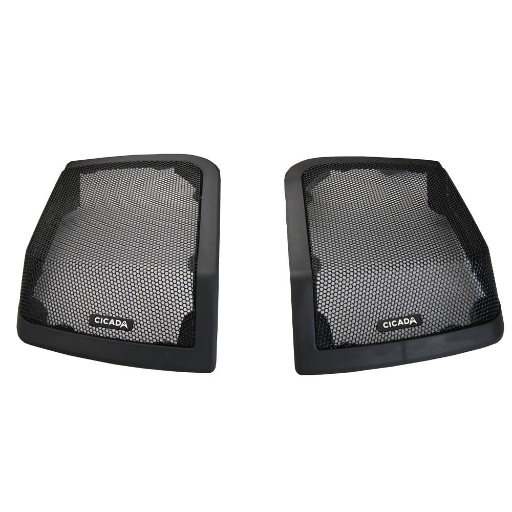 Cicada Audio Logo 13CHDLID Saddlebag Lid Cut-In Mounting Kit for 1998-2013 Harley Davidson® Touring Motorcycles
