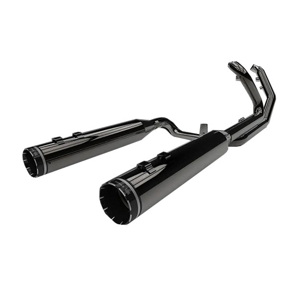 Khrome Werks 201810A / 1800-2177 DOMINATOR 4.5″ Mufflers w/ Tracer Tips, ECLIPSE® For Harley Davidson® Touring 2017-2025