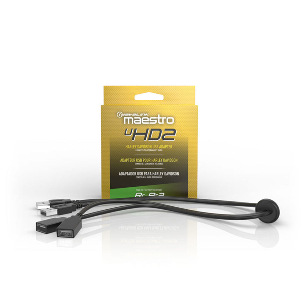 idatalink ACC-USB-HD2 USB Replacement Cable for 2014-2023 Harley Davidson® Motorcycles