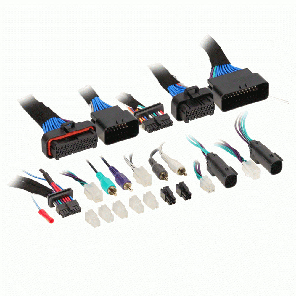 BC-9716 DSP and Add an Amplifier Harness 1998-2013 Harley Davidson® Motorcycles ( BC 9716 )