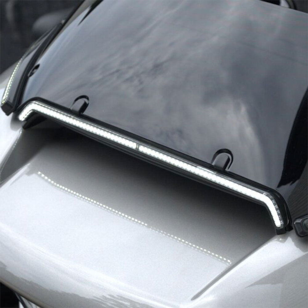Custom Dynamics LED Center Fairing Vent Trim with Turn Signals with Wiring for 2023.5 -Up Harley-Davidson® Road Glide Motorcycles