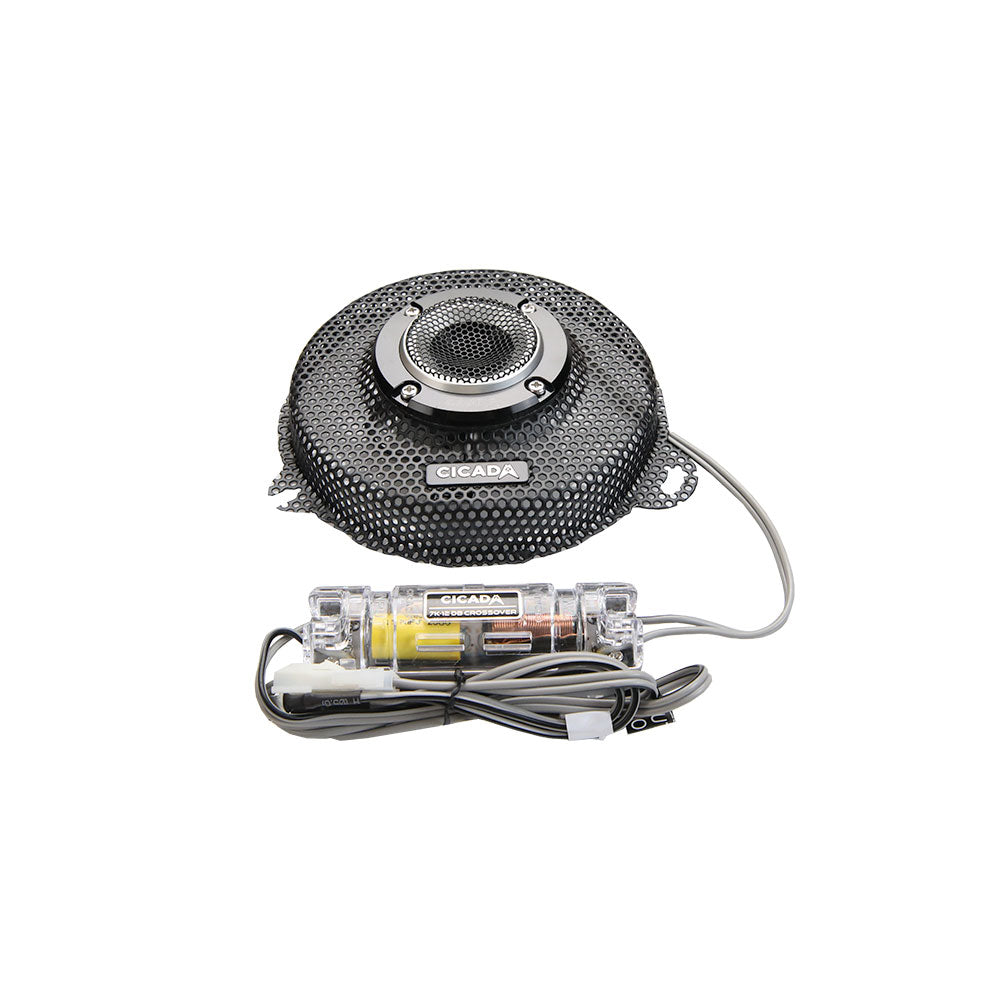 Cicada Audio CHDSGGTK Upper Fairing Grilles with RR075T Tweeters for 2014-2023 Harley Davidson® Street Glide Motorcycles