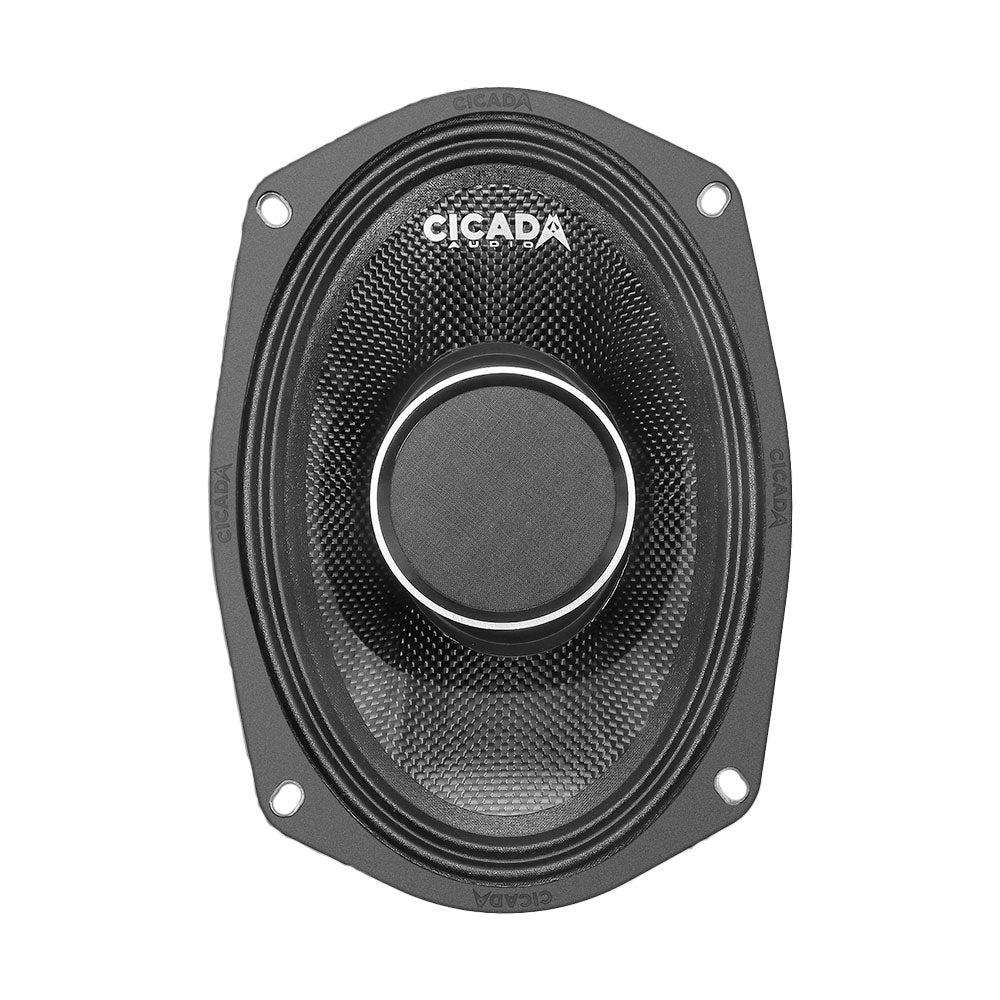 Cicada Audio CHX69.2 6x9" 2-Ohm Pro Coax Horn Speakers for Rear Locations on Harley Davidson® Motorcycles ( CHX692 )