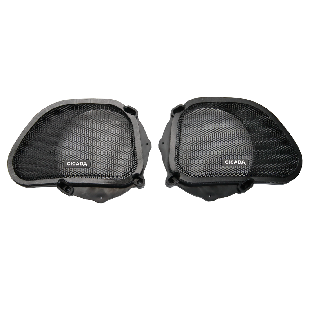 Cicada Audio CXX Stage 4 Plug & Play Amp And Speaker Package With Soundstream Reserve WHD.9813 Radio For 1996-2013 Harley Davidson® CVO Road Glide
