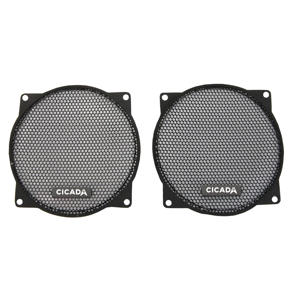 Cicada Audio CXX Stage 2 Plug & Play Amp And Speaker Package For 1996-2013 Harley Davidson® Street Glide, Electra Glide, And Ultra for Existing Soundstream Reserve, Aquatic-AV, and Boss Radios