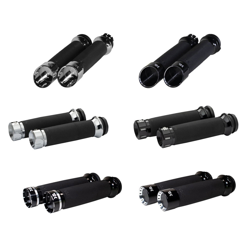 Khrome Werks Custom Grips For 2008-2025 Harley Davidson® Street Glide and Road Glide Motorcycles