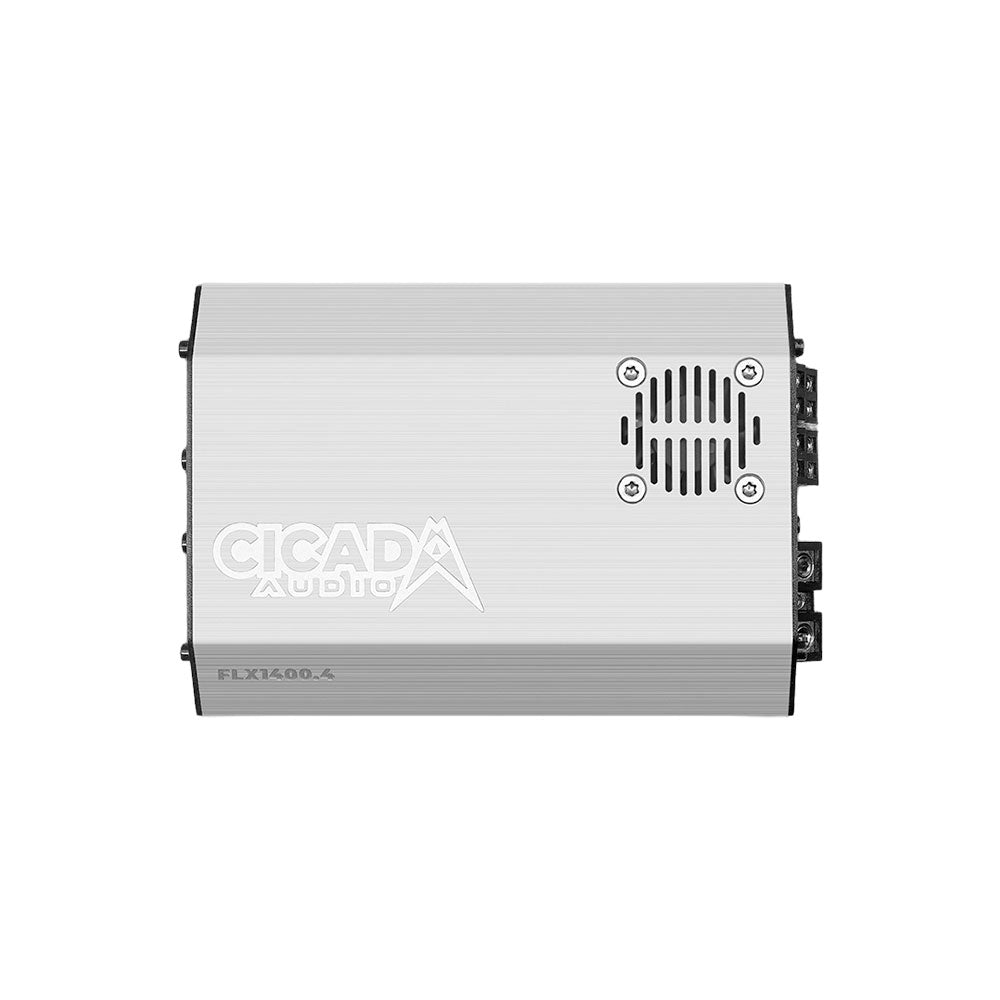 Cicada Audio FLX1400.4 350w x 4CH Pro Amplifier for Harley Davidson® Motorcycles