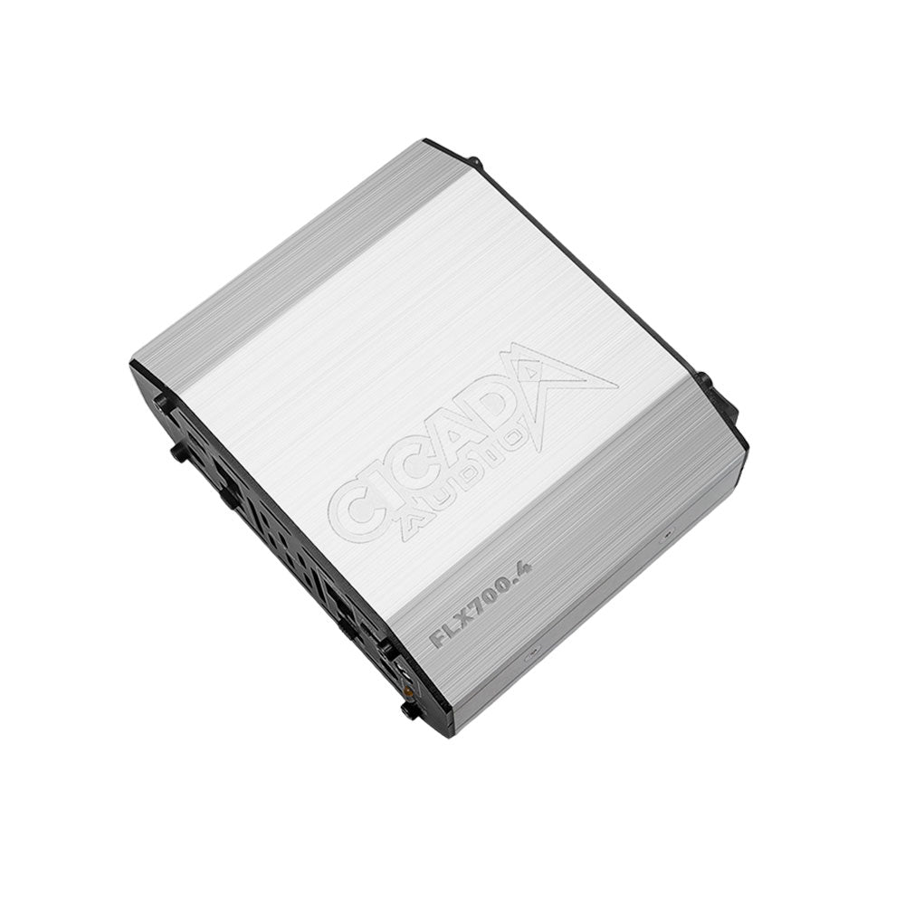 Cicada Audio FLX700.4 Amplifier With Plug & Play Wiring for Select 2014-2025 Harley Davidson Motorcycles ( FLX700 )