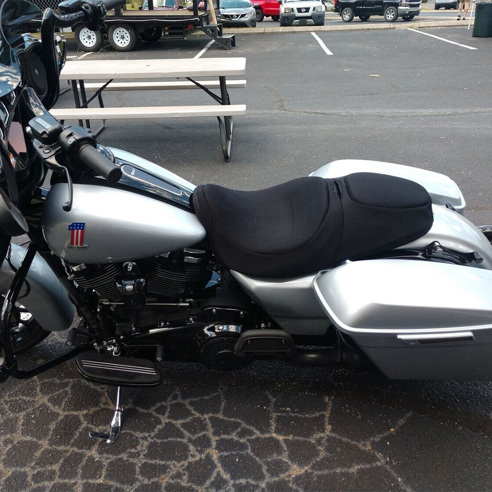 Breezy Ryder HD-1002-SG-1 Custom Seat Cover for Up to 2023 Harley-Davidson® Street Glide and Road Glide Touring Motorcycles