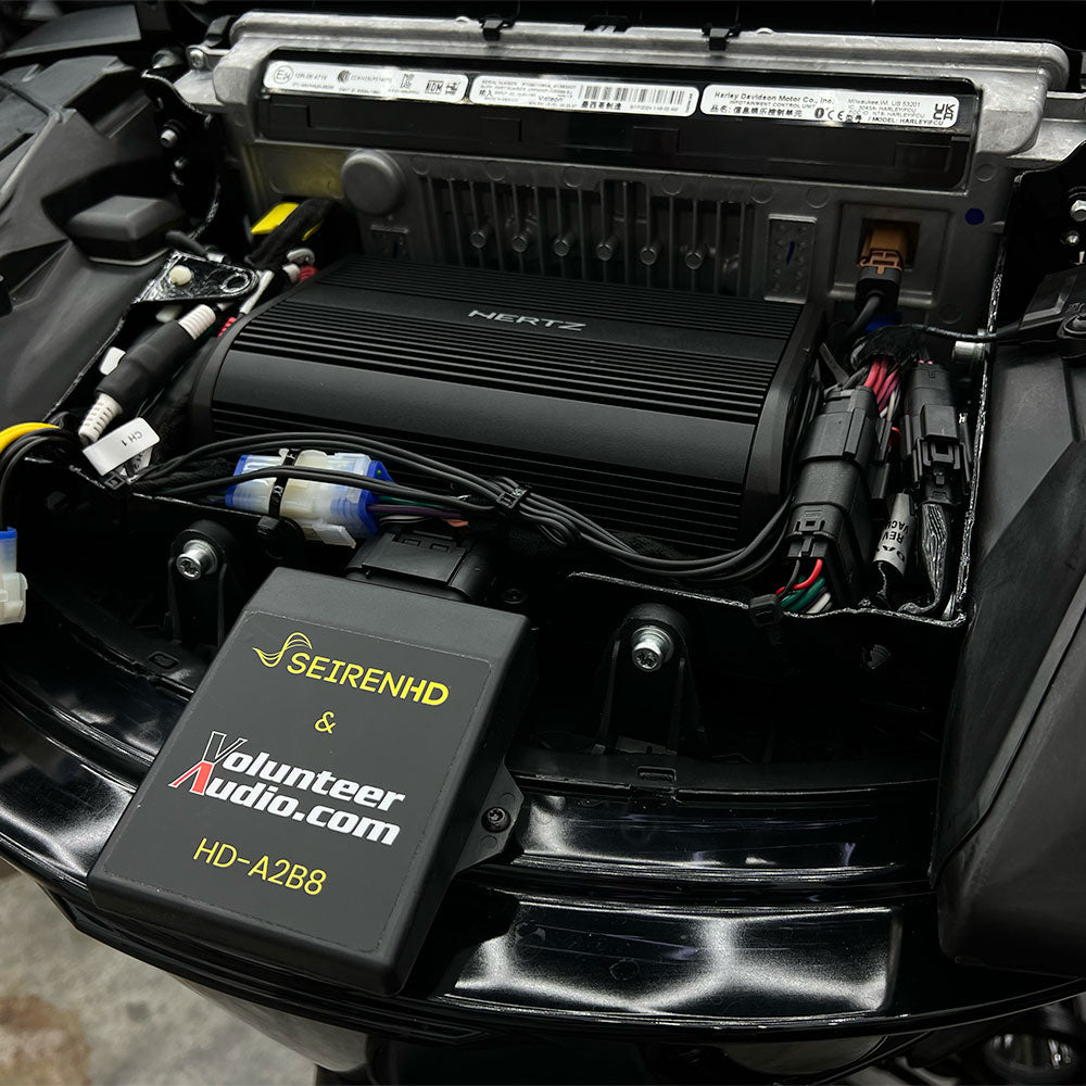 Extreme Audio HD24RGAP Amplifier Replacement Interface Mounting Bracket for 2023.5-Up Harley Davidson® Base and CVO Road Glide Motorcycles