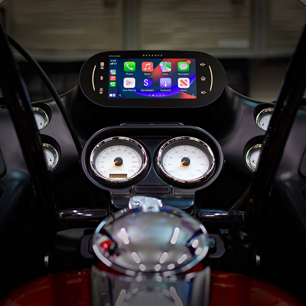 SoundStream Reserve HDHU.9813RG Plug & Play Upgrade Headunit for 1998-2013 Harley Davidson® Road Glide Only