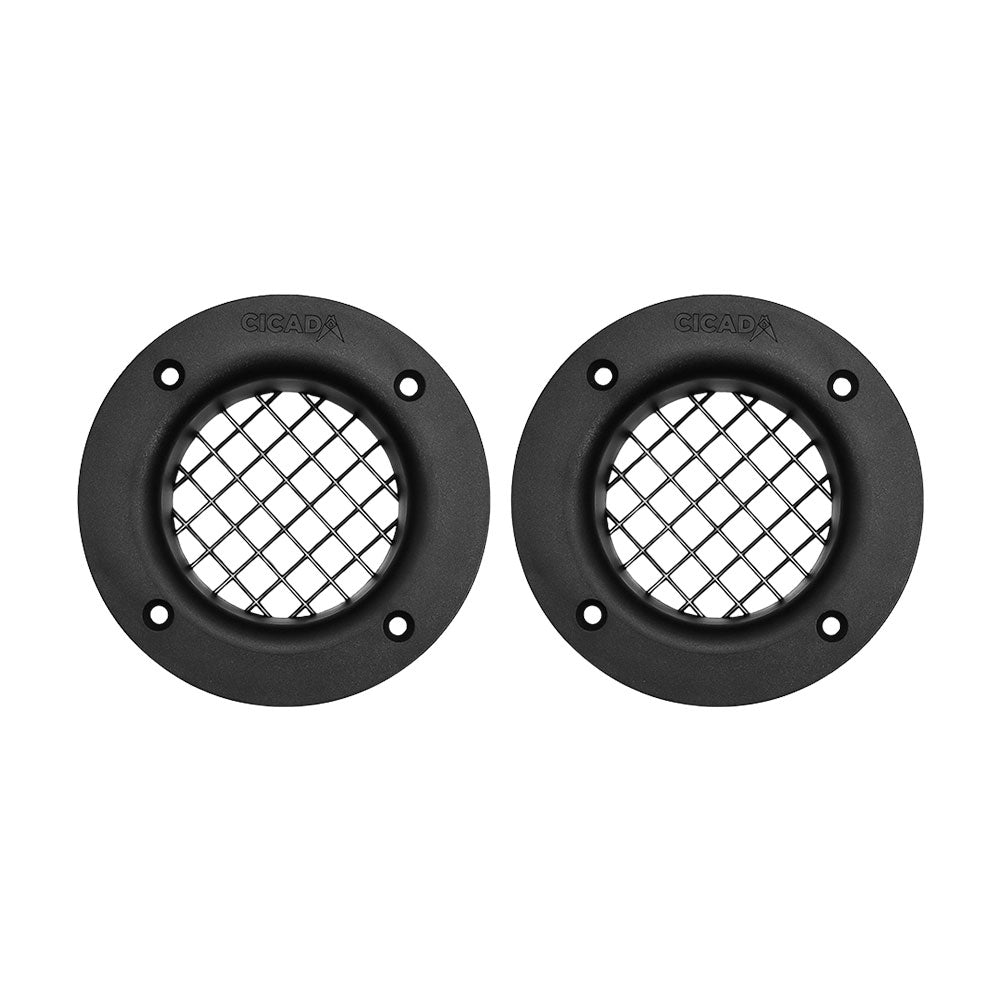 Cicada Audio HDPORT3 3" Right Angles Aero Port Kit for Harley Davidson® Motorcycles