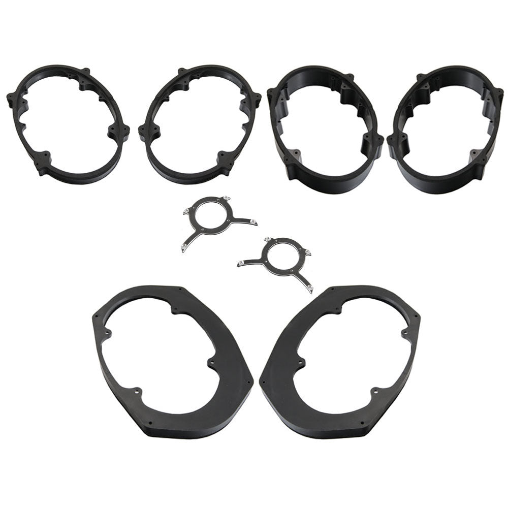 American Hard Bag ( IP-14-5X7-6X9 V2 ) 5x7" to 6x9" Speaker Adapter Kit For 2014-2023 Harley Davidson® Touring Models with Saddlebag Lids ( IP 14 5X7 6X9 V2 )