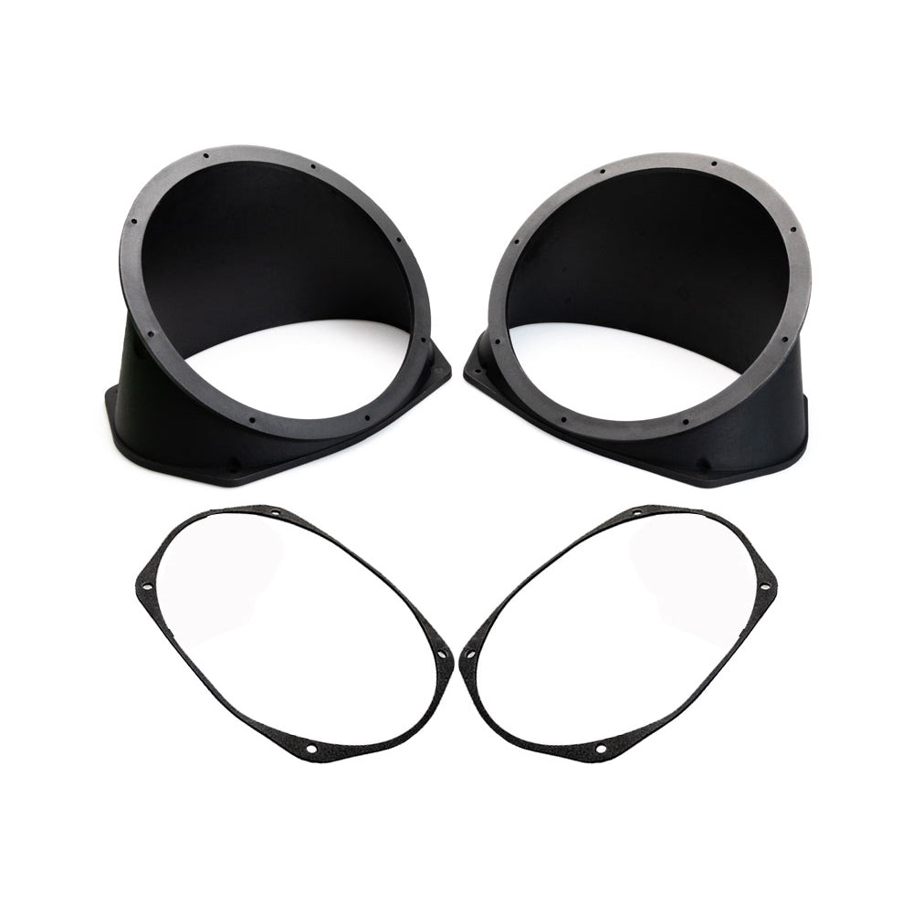 Hertz IP-6x9-8 8" Speaker Adapter Set For Harley Davidson® 2014-2023 Touring Motorcycles