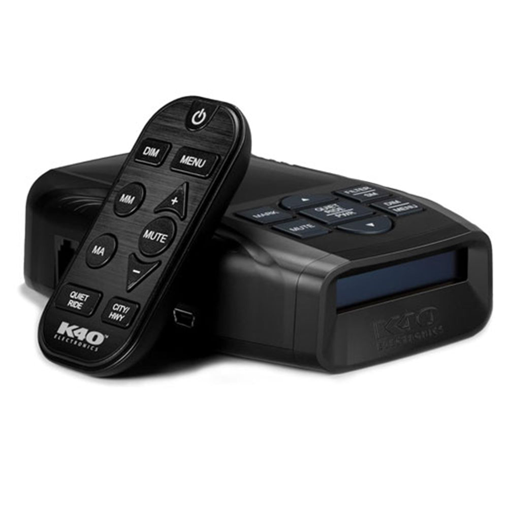 K40 Platinum100 Portable Radar Detector with GPS and Remote Control