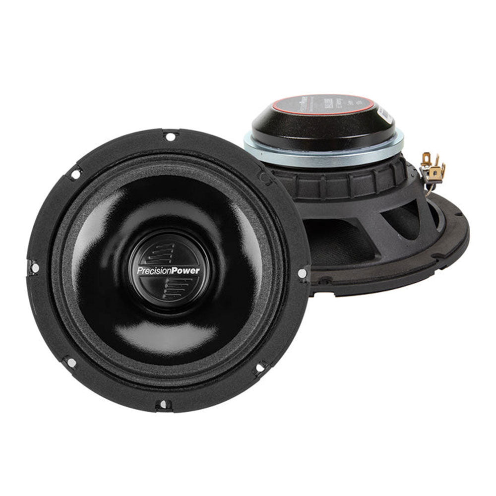 Precision Power MAS.65MR 6.5" 2 Ohm High Efficiency Midrange Speakers for Harley Davidson® Motorcycles ( MAS65MR )