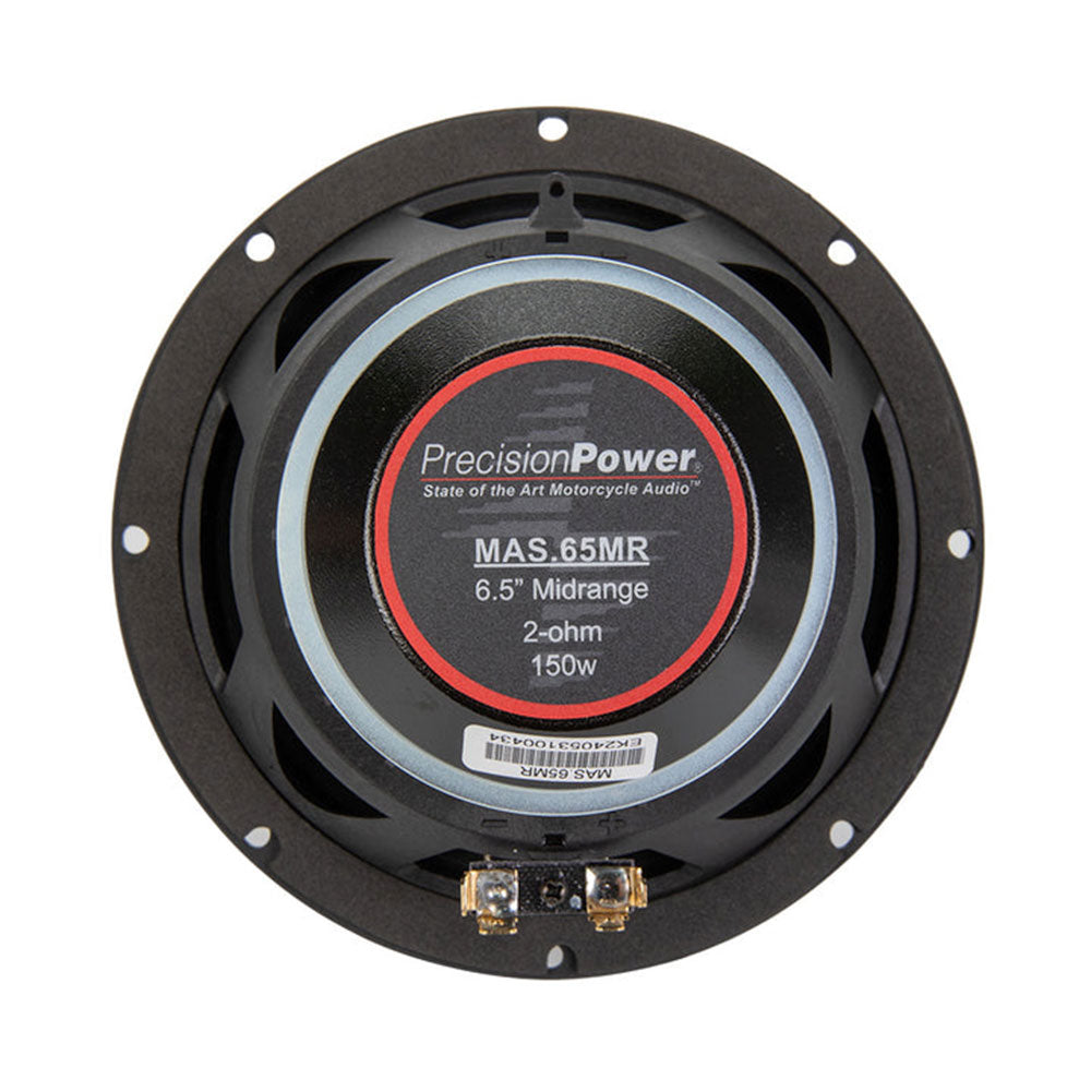 Precision Power MAS.65MR 6.5" 2 Ohm High Efficiency Midrange Speakers for Harley Davidson® Motorcycles ( MAS65MR )