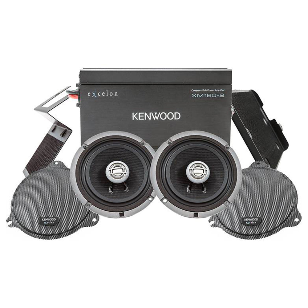 Kenwood Excelon P-HD1F Upper Fairing Audio Kit for select 2014-Up Harley Davidson® Motorcycles