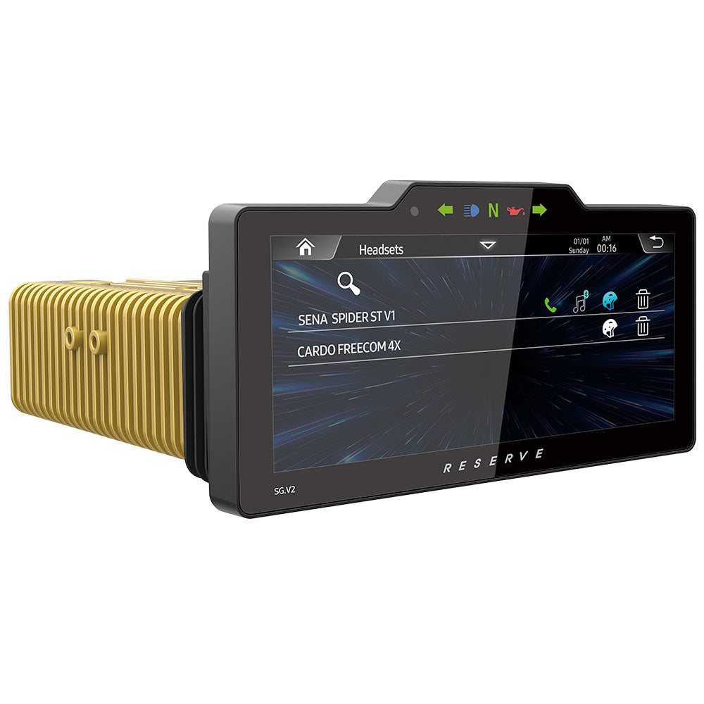 Soundstream Reserve SG.V2 1998-2008 Plug-N-Play Head Unit for Harley Davidson® Street Glide, Electra Glide, and Ultra Motorcycles with Wireless Apple CarPlay®, Android Auto, & SiriusXM Ready®