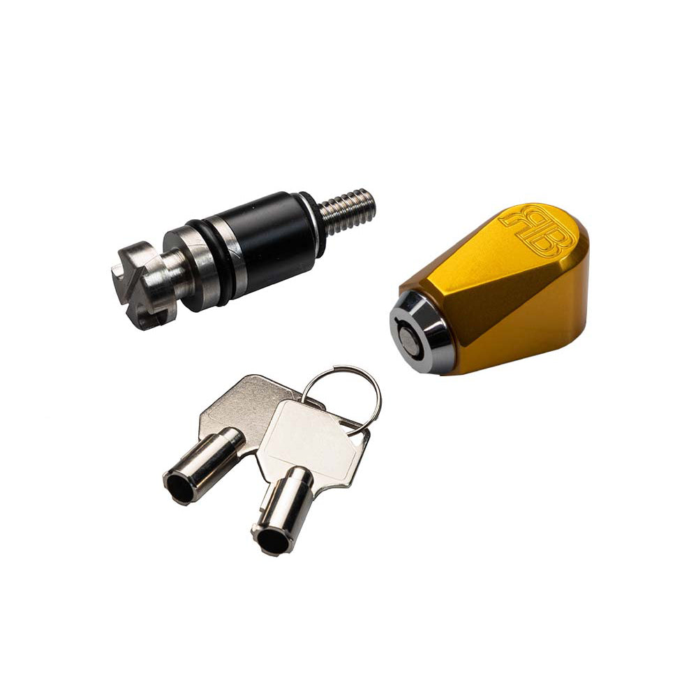 Robert Becker Design SLX-Blk Black Seat Lock For Harley Davidson® Freewheeler And Road Glide 3 Motorcycles