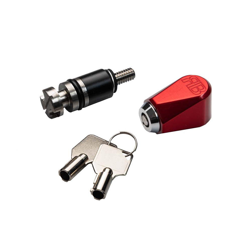 Robert Becker Design SLX-Blk Black Seat Lock For Harley Davidson® Freewheeler And Road Glide 3 Motorcycles