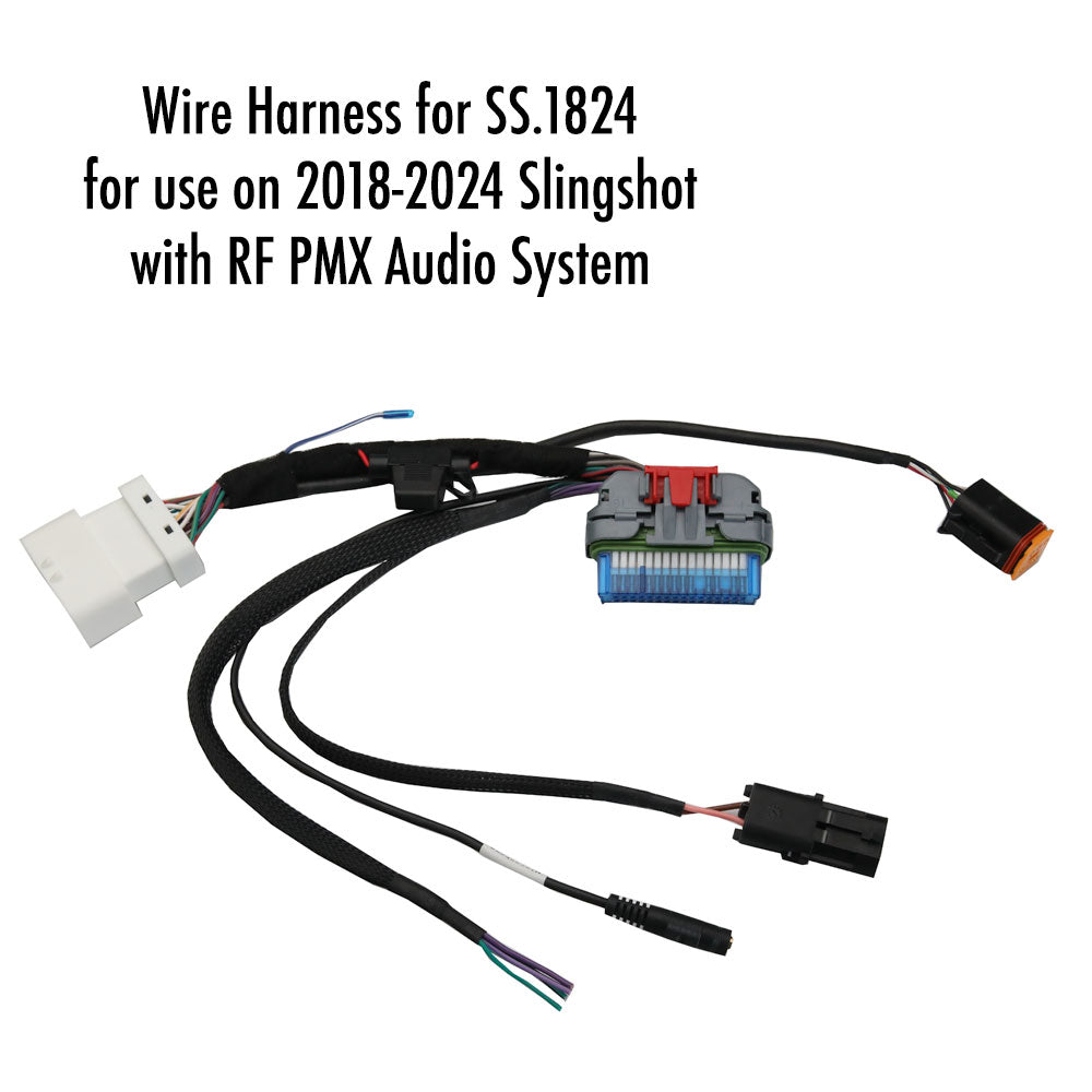 Soundstream Reserve SS.1824 Head Unit for 2018-2024 Polaris Slingshot w/ Wireless Apple CarPlay®, Wireless Android Auto®, & 7” LCD ( SS1824)