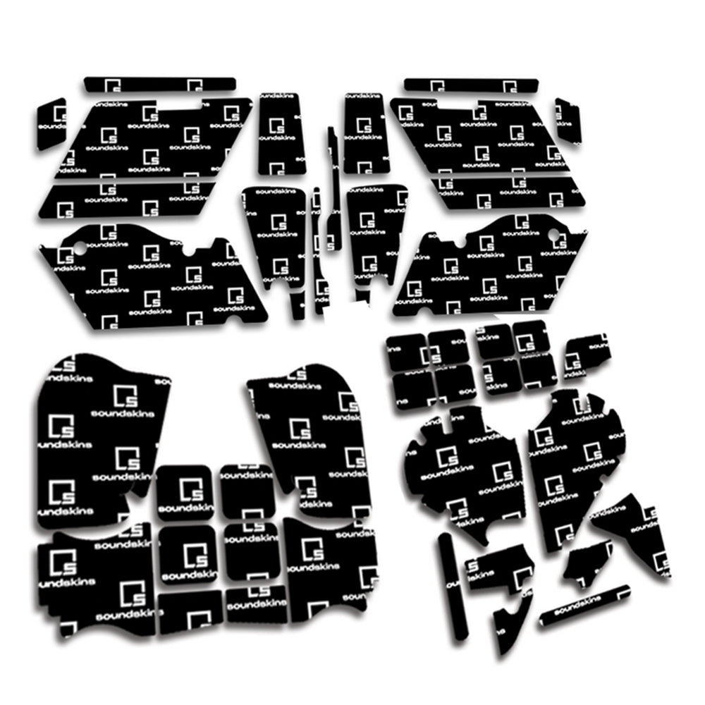 SoundSkins Pro Saddlebag, Lid, and Fairing Speaker Pod Kit for 2014+ Harley Davidson® Street Glide, Electra Glide, & Ultra Models