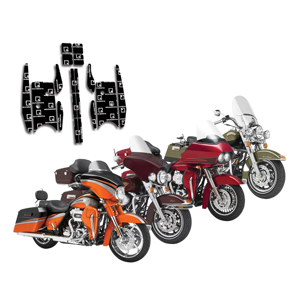 SoundSkins Pro SSK-TOURLID13 Saddlebag Speaker Lid Kit for 1998-2013 Harley Davidson® Touring Models