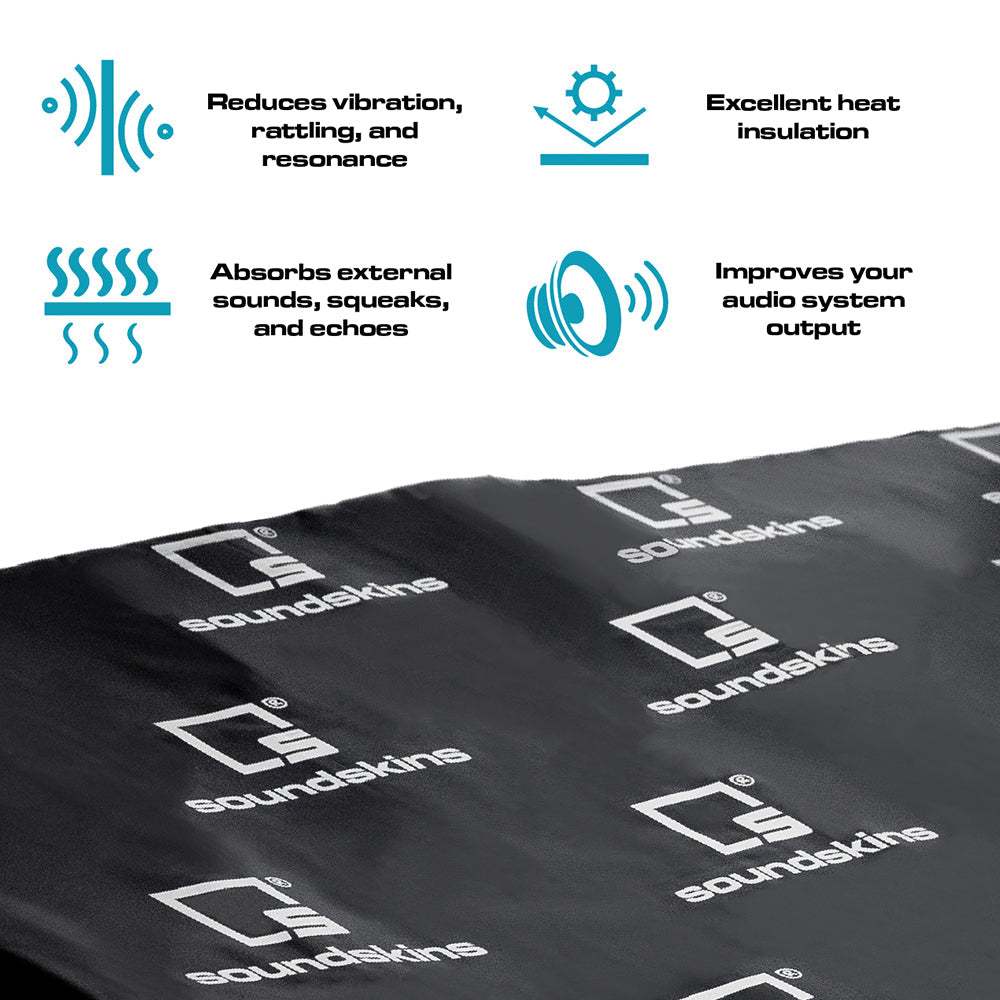 SoundSkins Pro SSK-TOURLID13 Saddlebag Speaker Lid Kit for 1998-2013 Harley Davidson® Touring Models