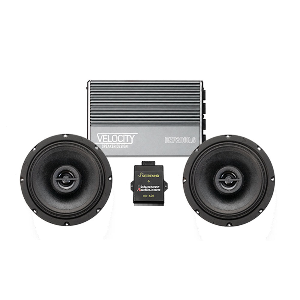 Velocity Premium A2B Stage 2 Plug & Play Amp And Speaker Package For 2025-Up Harley Davidson® CVO Road Glide ST Motorcycles