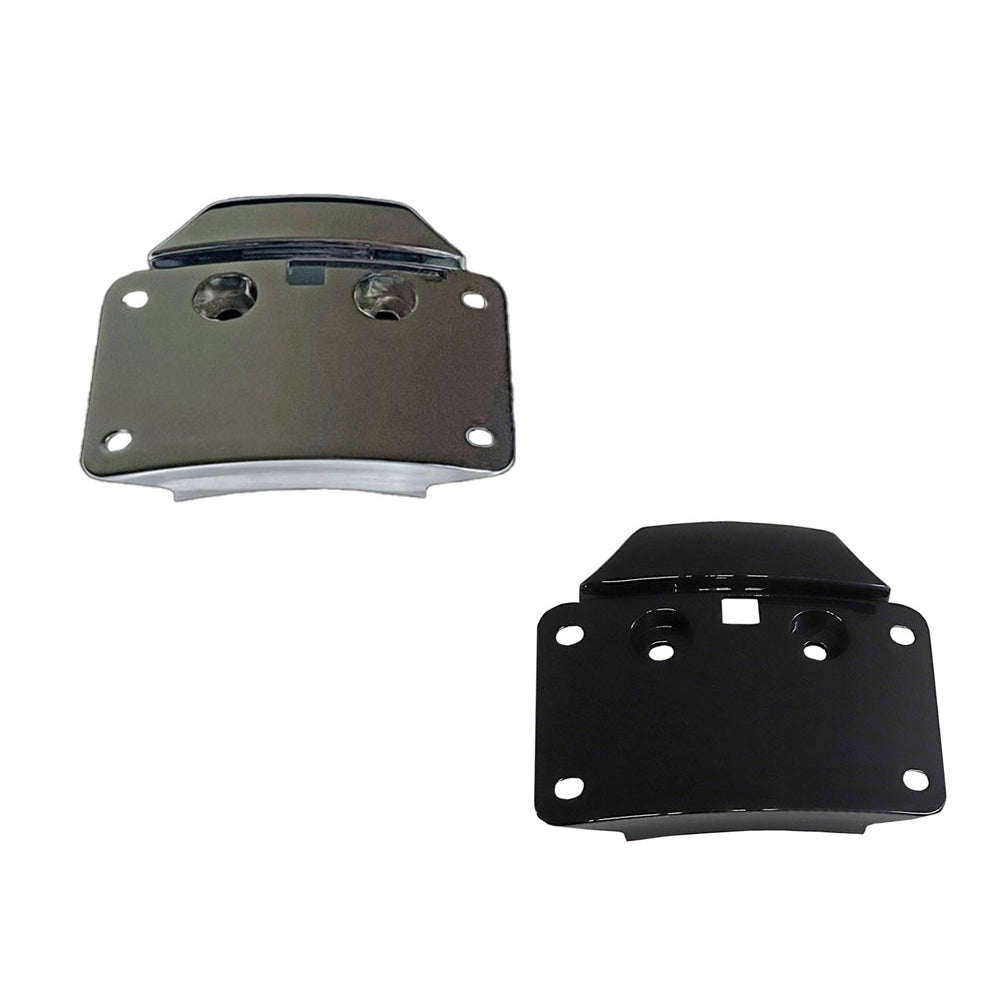 Custom Dynamics Replacement License Plate Mount and Radius LED License Plate Frame In a Black Finish for 2014-2024 Harley Davidson® CVO Motorcycles and 2024-Up Base Model Street Glide and Road Glide