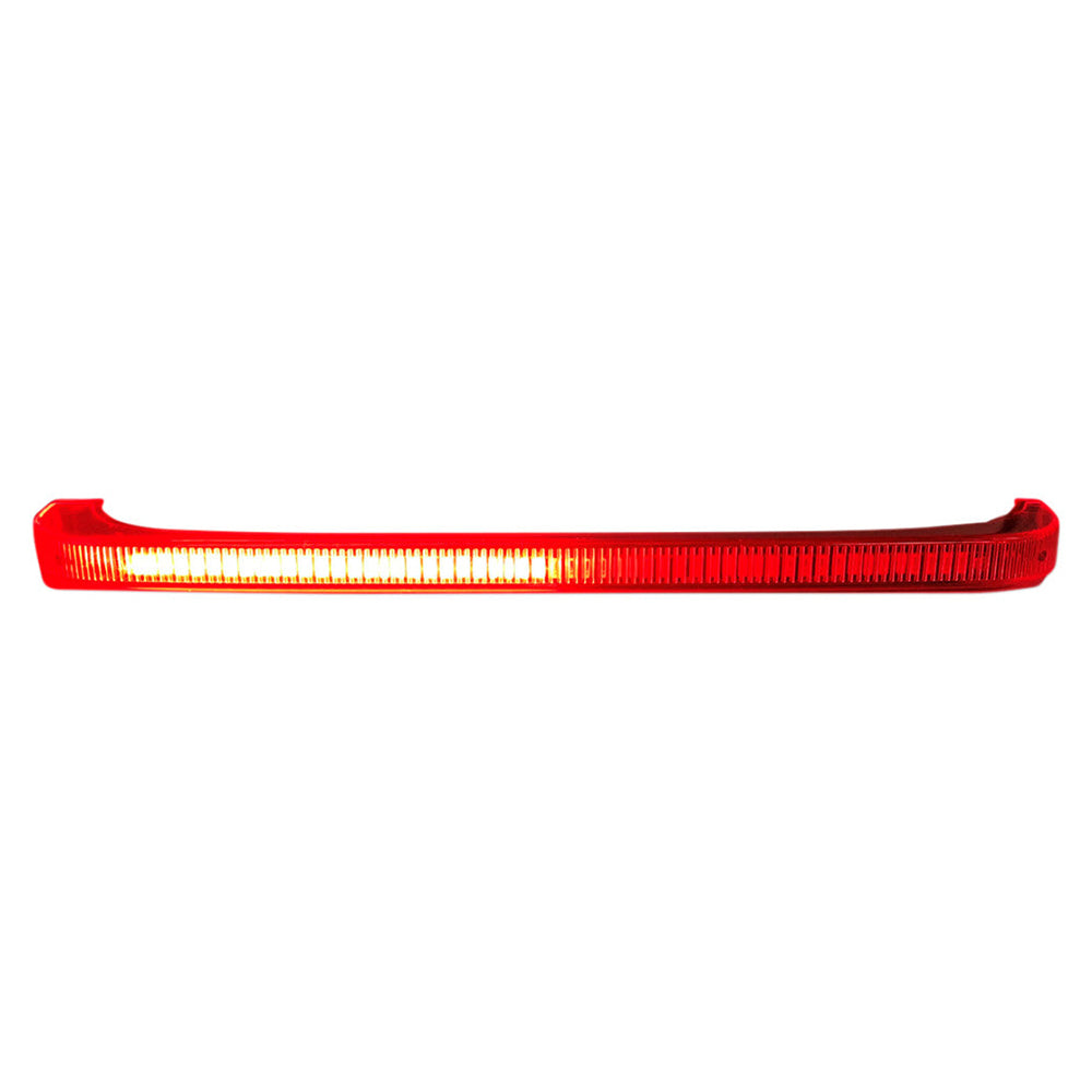 Custom Dynamics CD-LPSEQ-BCM-R / 2040-2437 Low Profile BAGZ LED Saddlebag Lights with Sequential Red Run Brake and Red Turn Signals Lenses for 2014-2024 Harley Davidson® Motorcycles ( 20402437 )