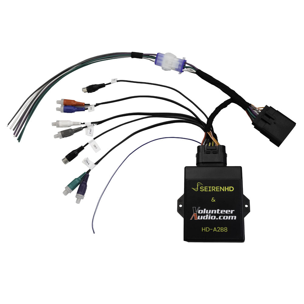 Hertz Premium A2B Stage 2 Plug & Play Amp And Speaker Package For 2024-Up Harley Davidson® Road Glide Base Models