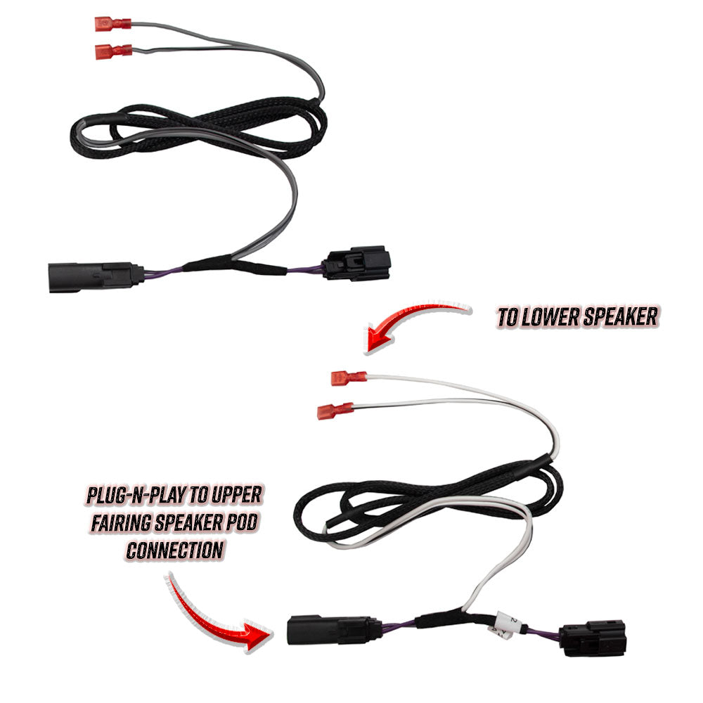 Volunteer Audio 10-Channel HD-A2B8 Amplifier Replacement Interface for 2023.5-Up Harley Davidson® Motorcycles