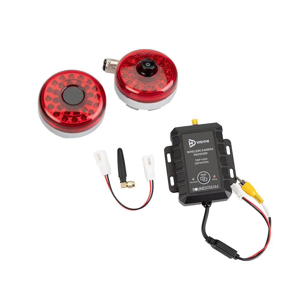 SoundStream Reserve V2 HD Vision Wireless Camera System for Harley Davidson® Motorcycles