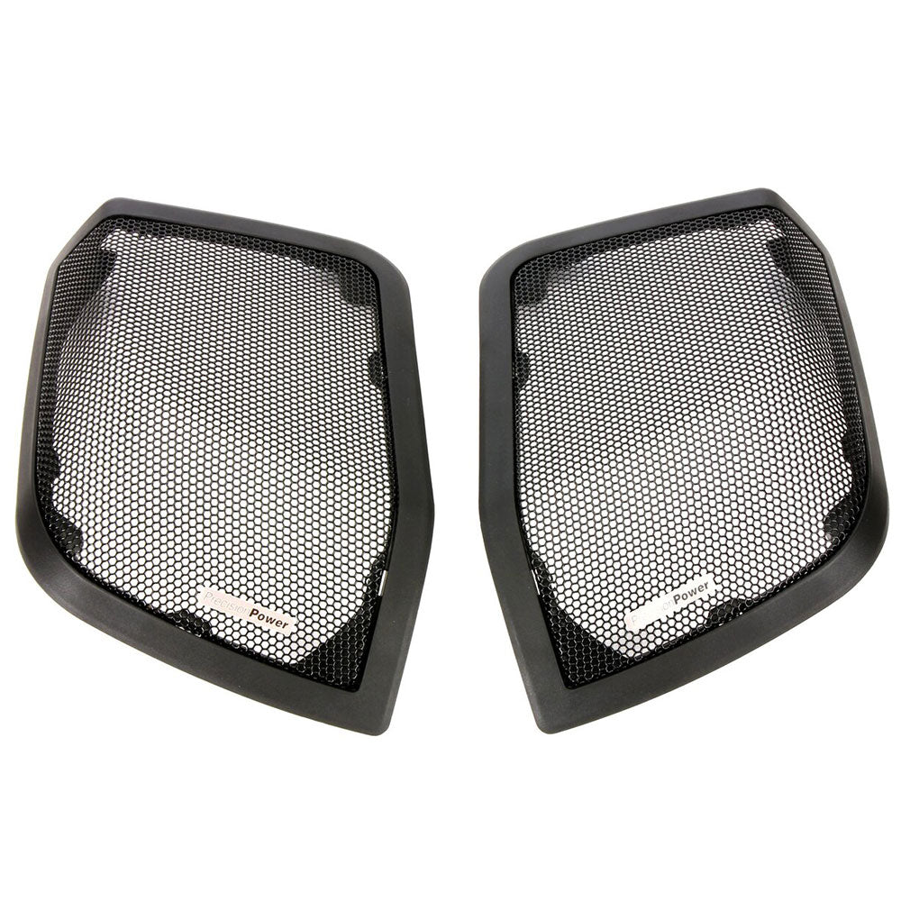 Precision Power HD14.SBSG Saddlebag Lid Replacement Grilles for 2014-2023 Harley-Davidson® Touring Motorcycles