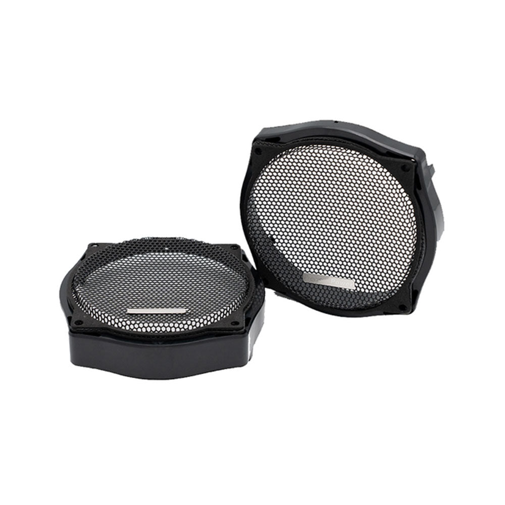 Precision Power HTW Stage 2 Plug & Play Amp And Speaker Package For 1996-2013 Harley Davidson® Street Glide, Electra Glide, And Ultra for Existing Soundstream Reserve, Aquatic-AV, and Boss Radios