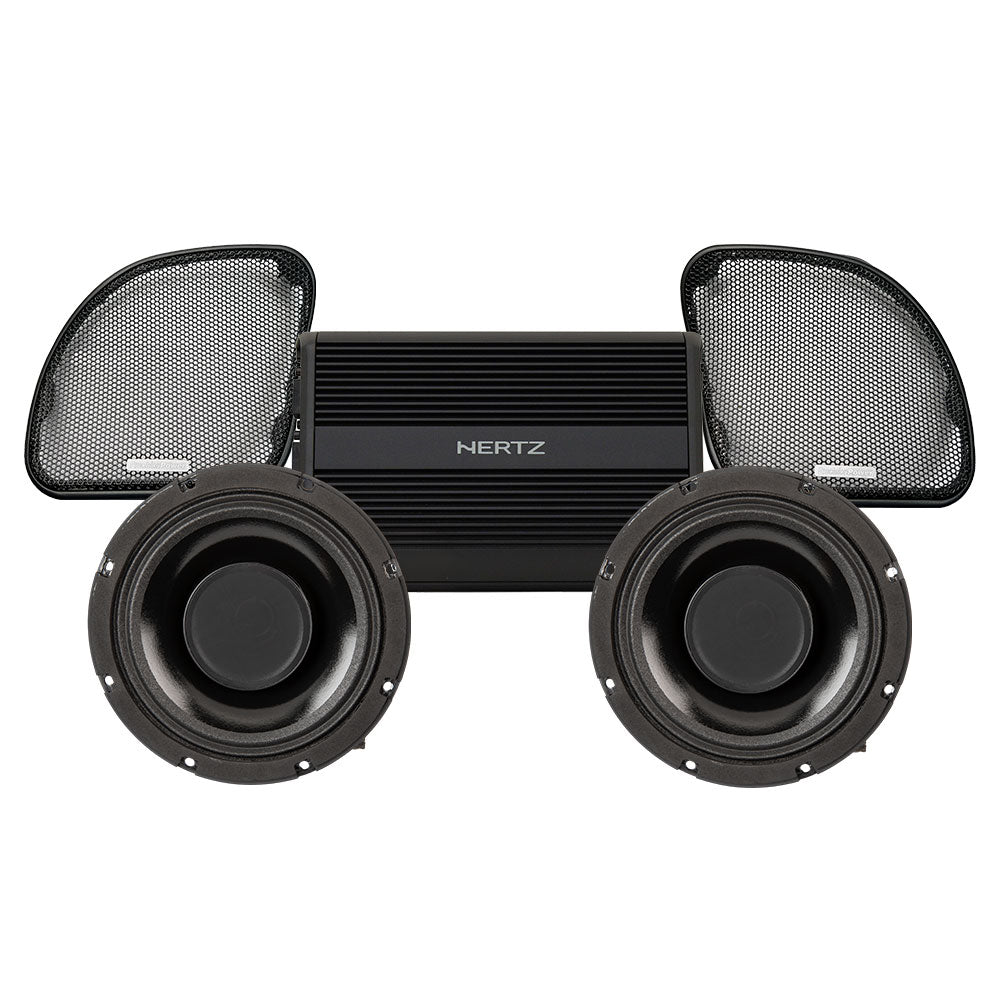 Precision Power HTW Stage 2 Plug & Play Amp and Speaker Package For 2015-2023 Harley Davidson® Road Glide with Factory or Existing SoundStream Reserve Radios