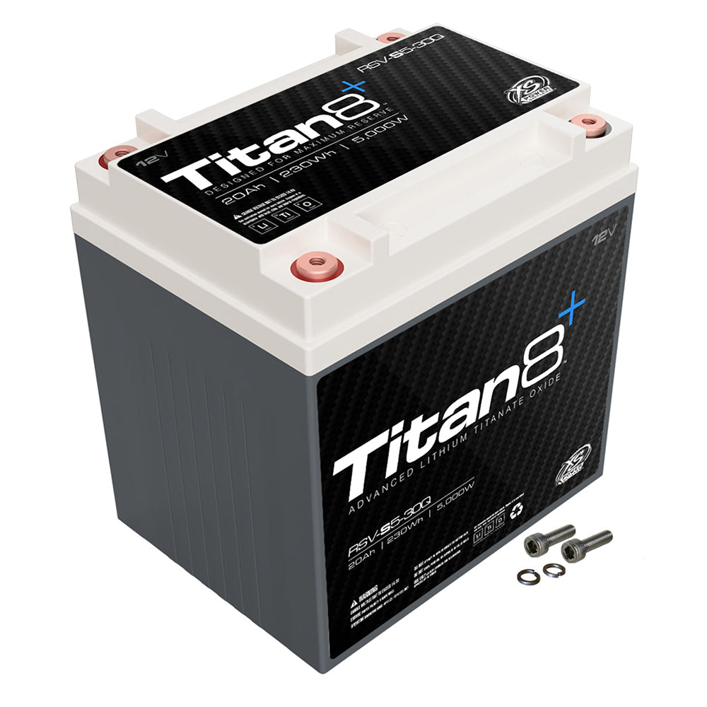 XS Power Titan8 RSV-S5-30Q Lithium Titanate Powersports Battery