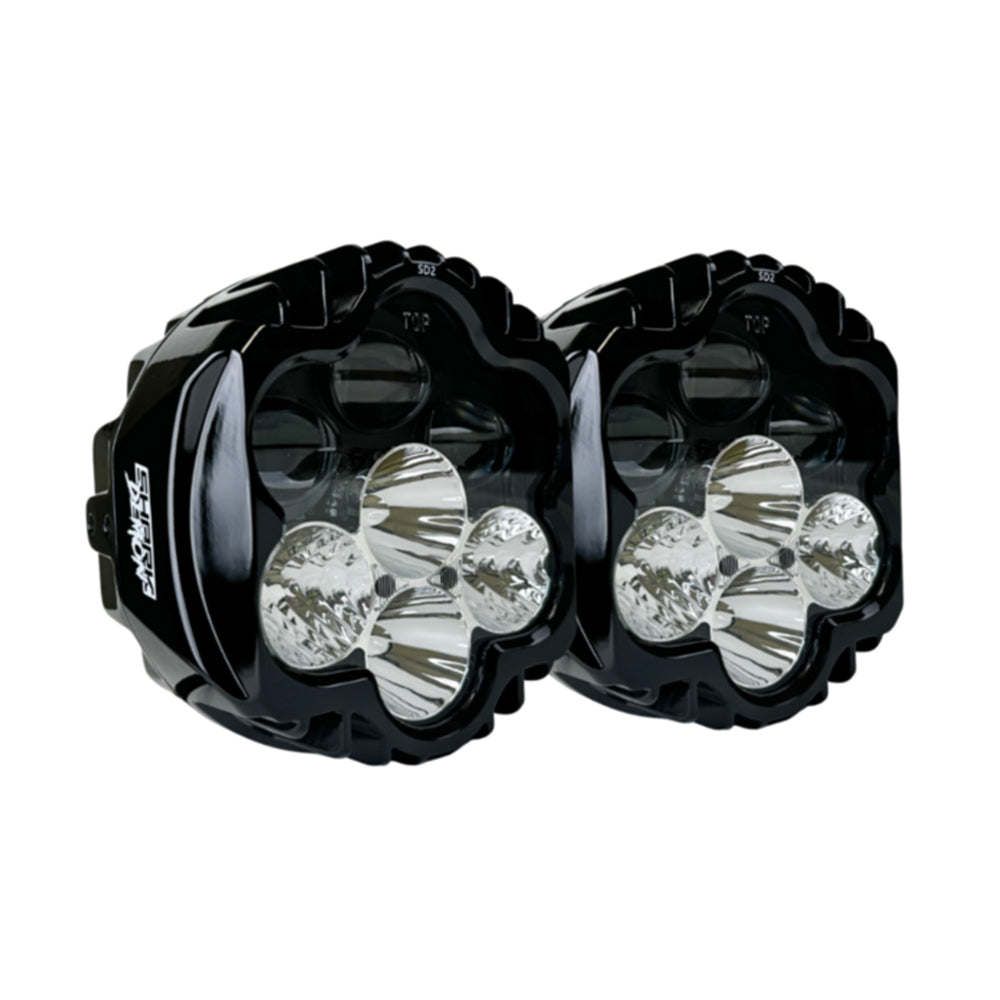Custom Dynamics Shark Demon SD2-RG-WW Performance LED Headlight Kit for 2015-2023 Harley Davidson® Road Glide Motorcycles ( 20012790 )