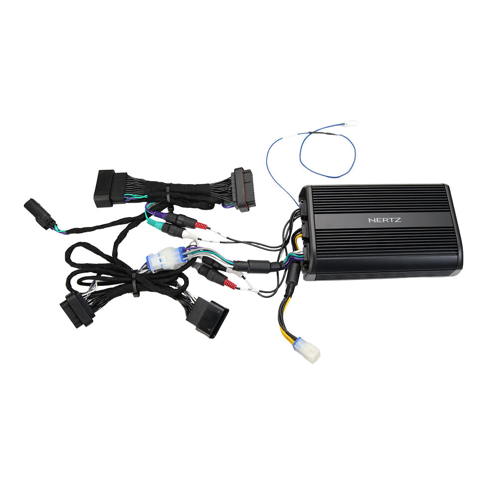 Hertz SP4.900 1000W RMS 2000W Peak Advanced Class D Amplifier With Plug & Play Wiring for 1996-2013 Harley-Davidson® Motorcycles ( SP4900 )