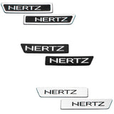 HogBadge Hertz Logos for 2023.5-2024 Street Glide CVO Front Speaker Grilles Only