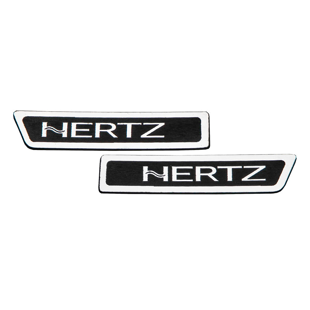 HogBadge Hertz Logos for 2023.5-2024 Street Glide CVO Front Speaker Grilles Only