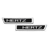 HogBadge Hertz Logos for 2023.5-2024 Street Glide CVO Front Speaker Grilles Only