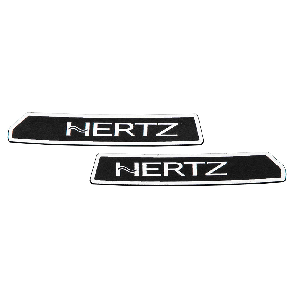 HogBadge Hertz Logos for 2023.5-2024 Road Glide & Street Glide CVO Rear Speaker Grilles Only