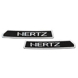 HogBadge Hertz Logos for 2023.5-2024 Road Glide & Street Glide CVO Rear Speaker Grilles Only