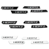 HogBadge Hertz Logo Kit for 2023.5-2024 Road Glide CVO Front & Rear Speaker Grilles