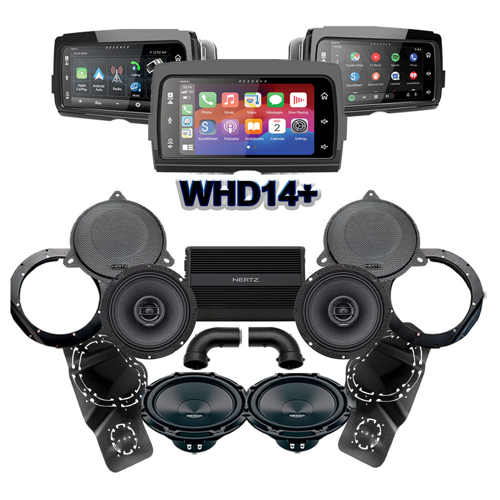 Hertz Stage 2 Plug & Play Amp, Speaker, and Subwoofer Package With