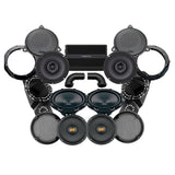 Hertz Stage 4 Plug & Play Amp, Speaker, and Subwoofer Package For 2014-2023 Harley Davidson® Street Glide and Electra Glide with Factory or Existing SoundStream Reserve Radios